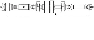 Карданный вал, главная передача SPIDAN купить