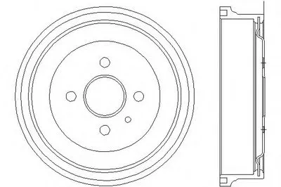 Тормозной барабан HELLA купить