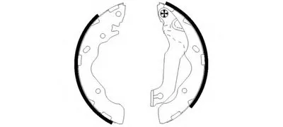 Комплект тормозных колодок MINTEX купить