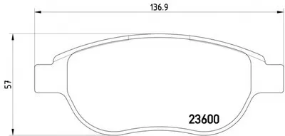Комплект тормозных колодок, дисковый тормоз HELLA PAGID купить