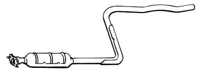 Средний глушитель выхлопных газов WALKER купить