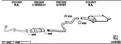Система выпуска ОГ WALKER купить