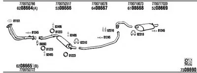 Система выпуска ОГ WALKER купить