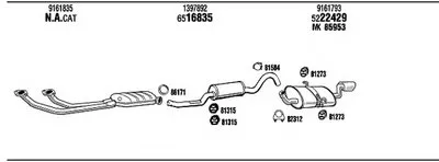 Система выпуска ОГ WALKER купить