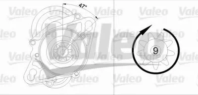 Стартер VALEO купить