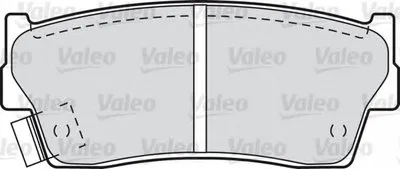 Комплект тормозных колодок, дисковый тормоз VALEO купить