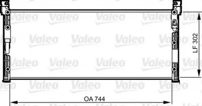 Конденсатор, кондиционер VALEO купить