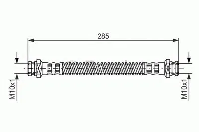 Тормозной шланг BOSCH купить
