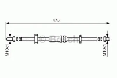 Тормозной шланг BOSCH купить