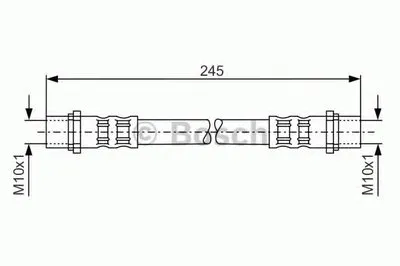 Тормозной шланг BOSCH купить