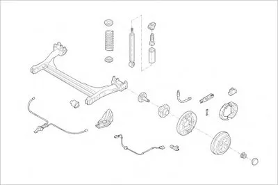 Подвеска колеса MONROE купить