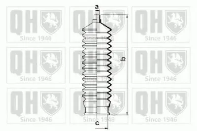 Комплект пылника, рулевое управление QUINTON HAZELL купить