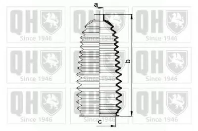 Комплект пылника, рулевое управление QUINTON HAZELL купить