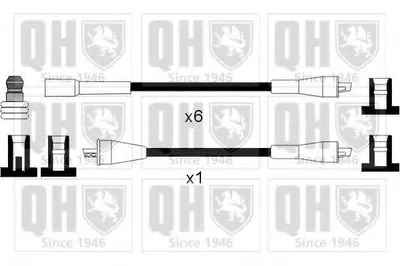 Комплект проводов зажигания CI QUINTON HAZELL купить