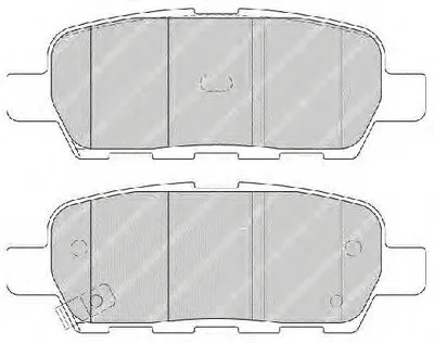 Комплект тормозных колодок, дисковый тормоз PREMIER FERODO купить