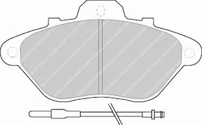 Комплект тормозных колодок, дисковый тормоз PREMIER FERODO купить
