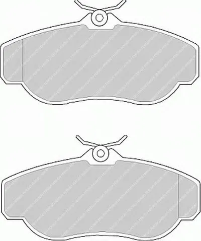 Комплект тормозных колодок, дисковый тормоз PREMIER FERODO купить