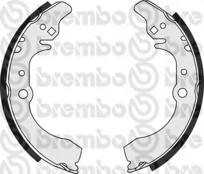 Комплект тормозных колодок BREMBO купить