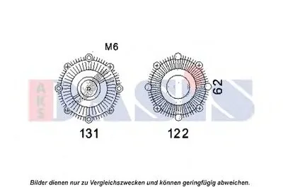 Сцепление, вентилятор радиатора AKS DASIS купить