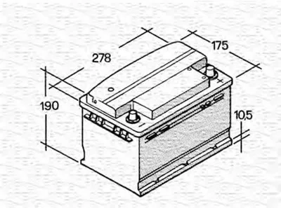 Стартерная аккумуляторная батарея для ETS MAGNETI MARELLI купить