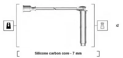 Комплект проводов зажигания MAGNETI MARELLI купить