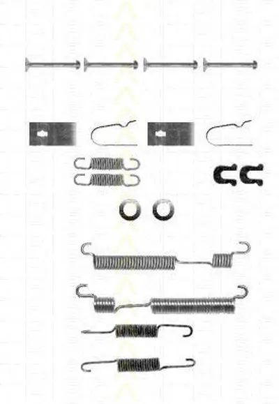 Комплектующие, тормозная колодка TRISCAN купить