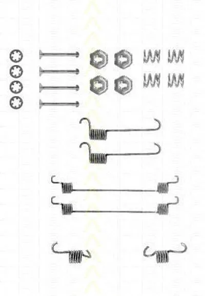 Комплектующие, тормозная колодка TRISCAN купить