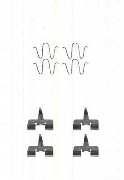 Комплектующие, колодки дискового тормоза TRISCAN купить