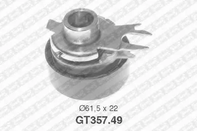 Натяжной ролик, ремень ГРМ SNR купить