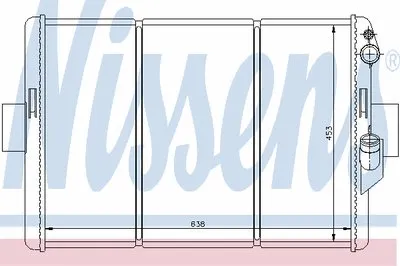 Радиатор, охлаждение двигателя NISSENS купить