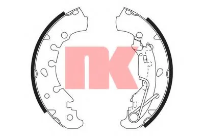 Комплект тормозных колодок NK купить