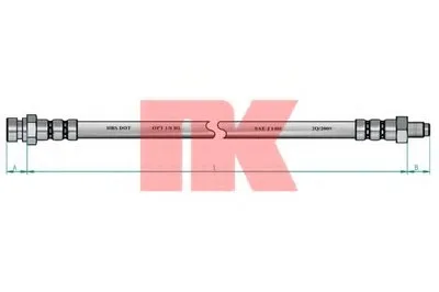 Тормозной шланг NK купить