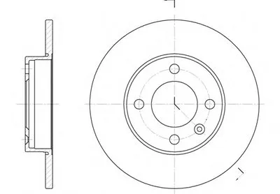 Тормозной диск REMSA купить