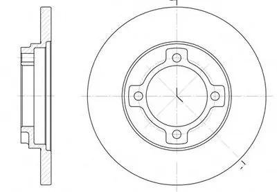 Тормозной диск REMSA купить