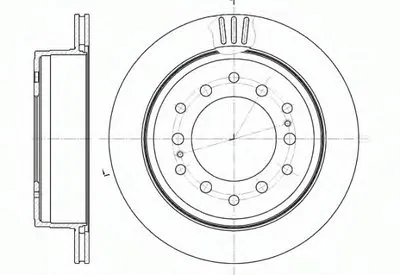 Тормозной диск REMSA купить
