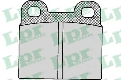 Комплект тормозных колодок, дисковый тормоз LPR купить