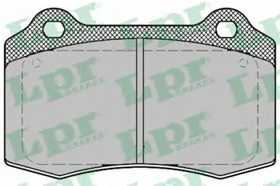 Комплект тормозных колодок, дисковый тормоз LPR купить