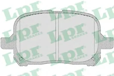 Комплект тормозных колодок, дисковый тормоз LPR купить