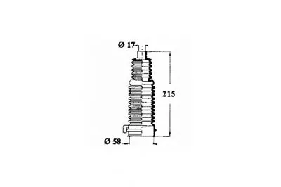 Пыльник, рулевое управление OCAP купить