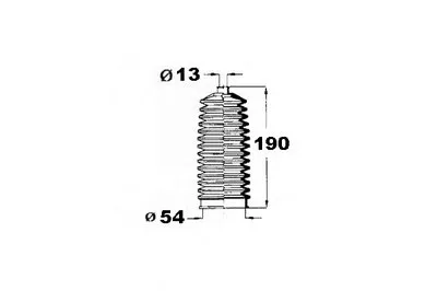 Пыльник, рулевое управление OCAP купить