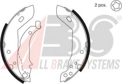 Комплект тормозных колодок A.B.S. купить