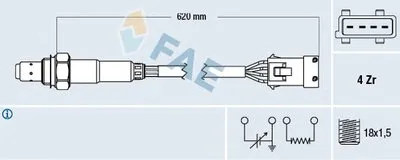Лямда-зонд FAE купить