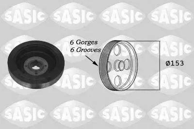 Ременный шкив, коленчатый вал SASIC купить