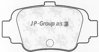 Комплект тормозных колодок, дисковый тормоз QH JP GROUP купить
