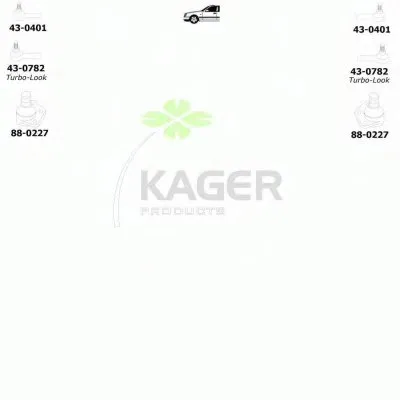 Подвеска колеса KAGER купить