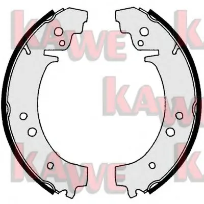 Комплект тормозных колодок KAWE купить