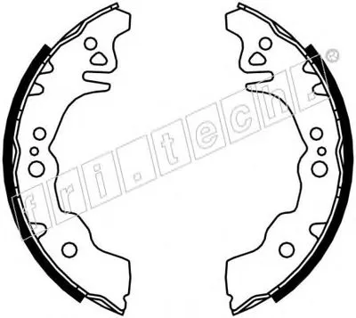 Комплект тормозных колодок fri.tech. купить