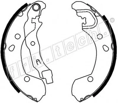 Комплект тормозных колодок fri.tech. купить