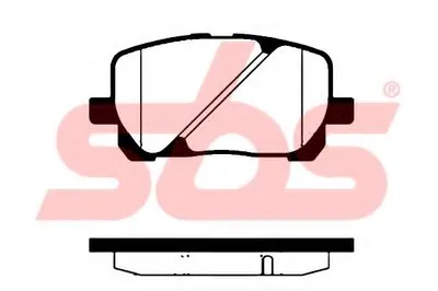 Комплект тормозных колодок, дисковый тормоз sbs купить