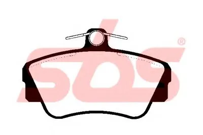 Комплект тормозных колодок, дисковый тормоз sbs купить